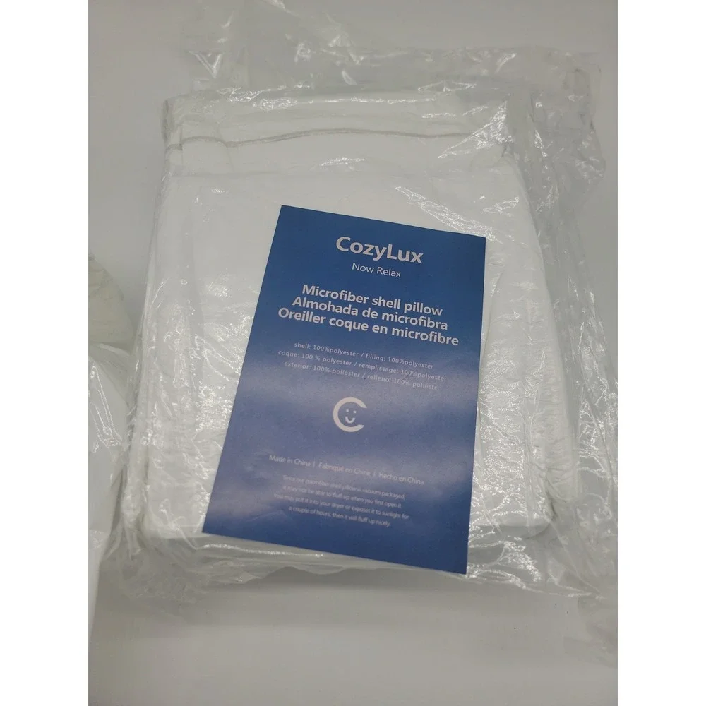 4 CozyLux Soft Supportive Bed Pillows for Side and Standard - 18
